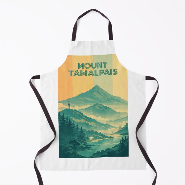 Item preview, Mount Tamalpais View Toward the Golden Gate Bridge and Bay Area Coast designed and sold by Aryabek.