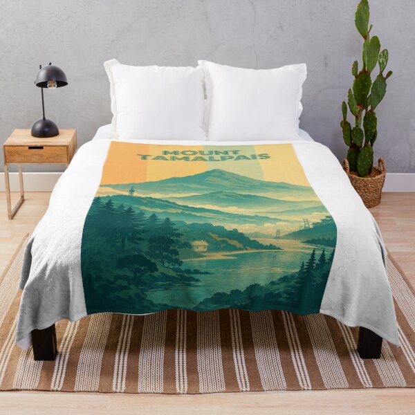 Item preview, Mount Tamalpais View Toward the Golden Gate Bridge and Bay Area Coast designed and sold by Aryabek.