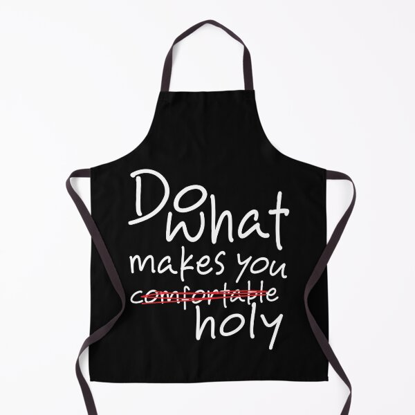 Item preview, Do What Makes You Comfortable vs Holy – Christian Faith Conviction Quote designed and sold by Verse & Vibes.