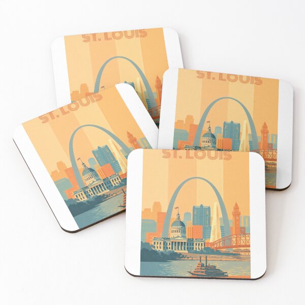 Item preview, St. Louis Missouri Waterfront View of Gateway Arch and Historic Downtown designed and sold by Aryabek.