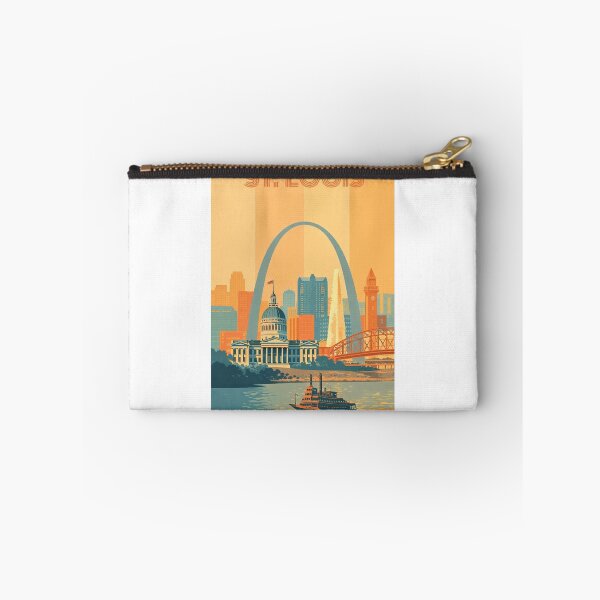 Item preview, St. Louis Missouri Waterfront View of Gateway Arch and Historic Downtown designed and sold by Aryabek.
