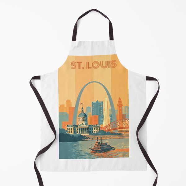 Item preview, St. Louis Missouri Waterfront View of Gateway Arch and Historic Downtown designed and sold by Aryabek.