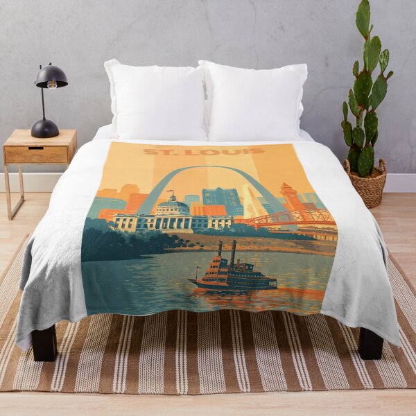 Item preview, St. Louis Missouri Waterfront View of Gateway Arch and Historic Downtown designed and sold by Aryabek.