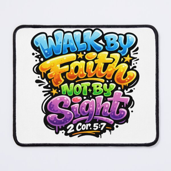 Item preview, Bible verse walk by faith designed and sold by FoxstarRavas.