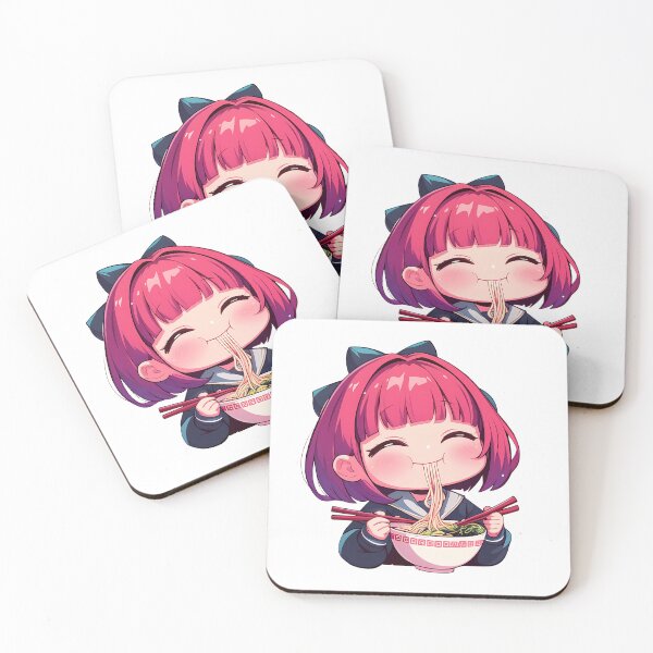 Item preview, Kana Arima Oshi No Ko Kawaii Ramen Chibi Anime Girl designed and sold by mildaclairmo.