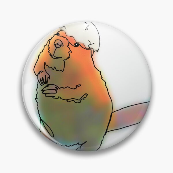 Item preview, Benny the Beaver in an egg shell Hat – animalzinhats designed and sold by Ashley’sAnimalz.