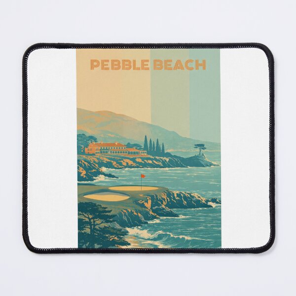 Item preview, Pebble Beach Golf Course and Lodge on the Monterey Peninsula, California designed and sold by Aryabek.