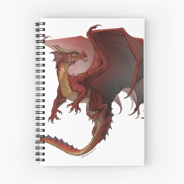 Item preview, dnd red dragon designed and sold by chaoticcaprisun.