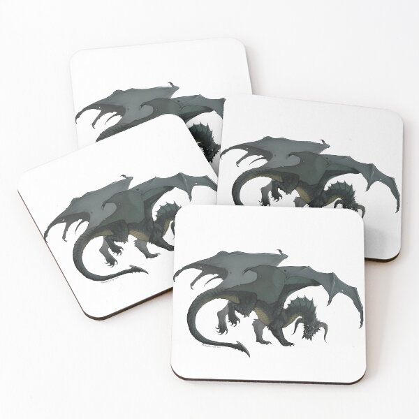 Item preview, dnd black dragon designed and sold by chaoticcaprisun.