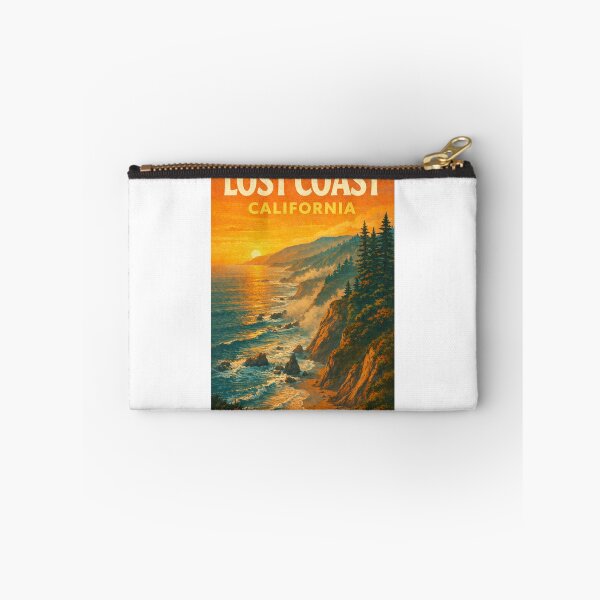Item preview, Lost Coast California Cliffside Coastline with Pacific Ocean Sunset designed and sold by Aryabek.