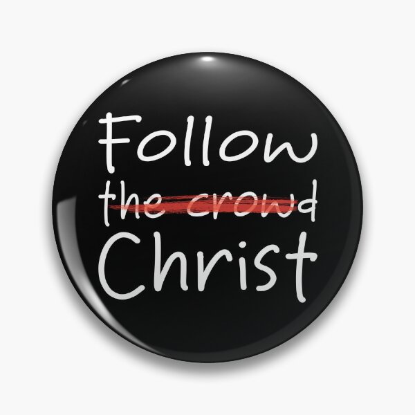 Item preview, Follow Christ Not the Crowd – Christian Faith designed and sold by Verse & Vibes.