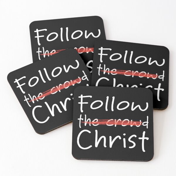 Item preview, Follow Christ Not the Crowd – Christian Faith designed and sold by Verse & Vibes.