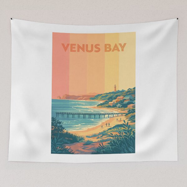 Item preview, Venus Bay South Gippsland Coastline with Jetty and Beachfront Homes designed and sold by Aryabek.