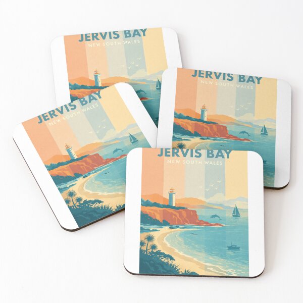 Item preview, Jervis Bay Lighthouse and Coastal Cliffs in New South Wales, Australia designed and sold by Aryabek.
