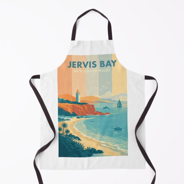 Item preview, Jervis Bay Lighthouse and Coastal Cliffs in New South Wales, Australia designed and sold by Aryabek.