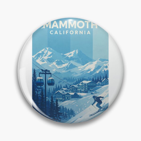 Item preview, Mammoth Lakes Ski Resort and Snowy Mountains in Eastern California designed and sold by Aryabek.