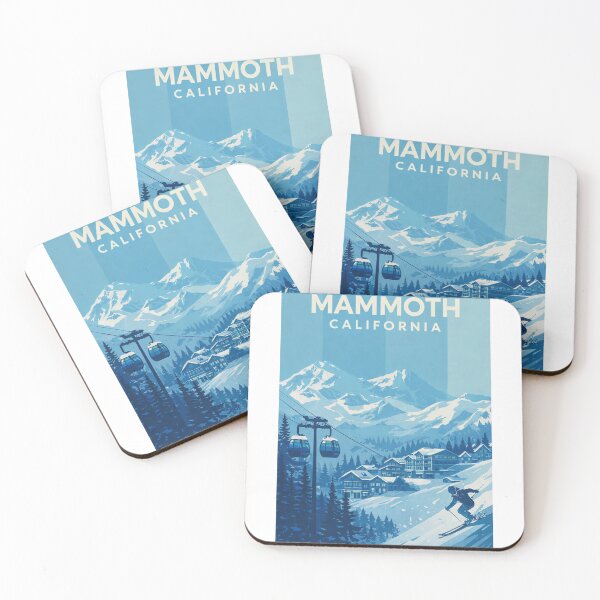Item preview, Mammoth Lakes Ski Resort and Snowy Mountains in Eastern California designed and sold by Aryabek.