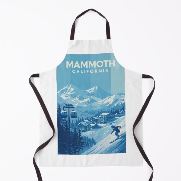 Item preview, Mammoth Lakes Ski Resort and Snowy Mountains in Eastern California designed and sold by Aryabek.