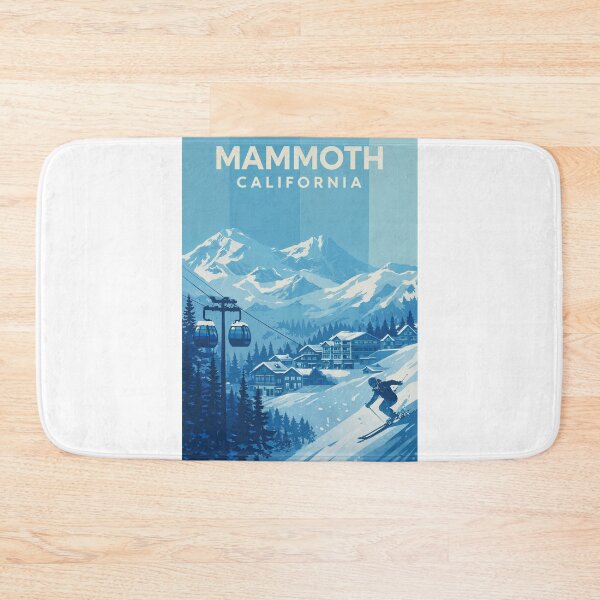 Item preview, Mammoth Lakes Ski Resort and Snowy Mountains in Eastern California designed and sold by Aryabek.
