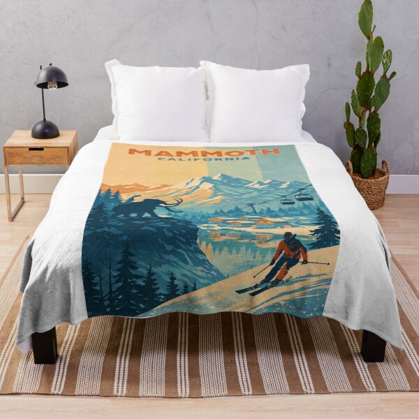 Item preview, Mammoth Mountain Ski Area and Eastern Sierra Peaks in California designed and sold by Aryabek.