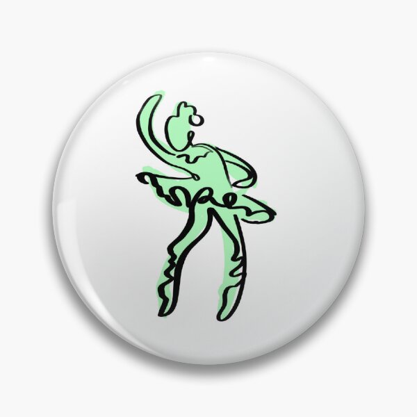 Item preview,  Green abstract ballerina   designed and sold by Duvey-sell.