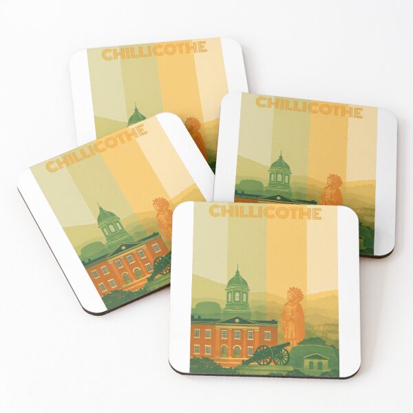 Item preview, Chillicothe Courthouse and Historical Landmarks in Ross County, Ohio designed and sold by Aryabek.