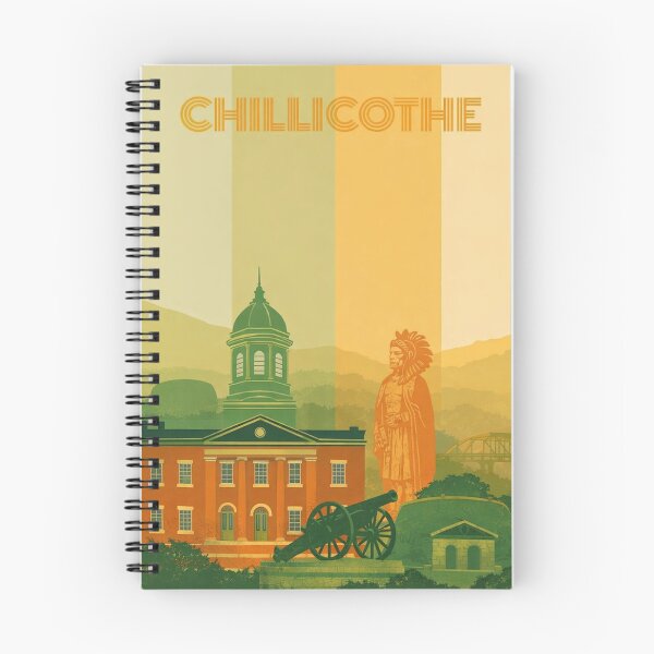 Item preview, Chillicothe Courthouse and Historical Landmarks in Ross County, Ohio designed and sold by Aryabek.
