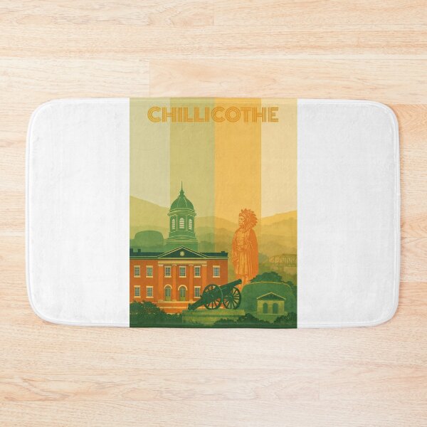 Item preview, Chillicothe Courthouse and Historical Landmarks in Ross County, Ohio designed and sold by Aryabek.