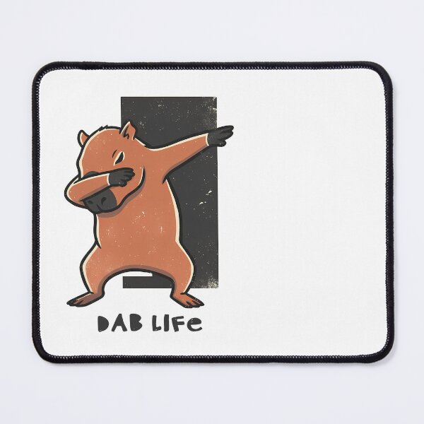 Item preview, Capybara Dab Life Art: Vintage Funny Animal Dabbing for Meme Lovers designed and sold by H Jonas.