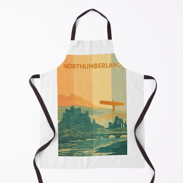 Item preview, Northumberland Landmarks with Angel of the North and Ruined Abbey designed and sold by Aryabek.