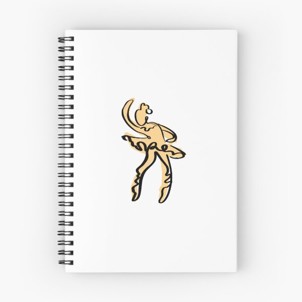 Item preview, Orange abstract ballerina   designed and sold by Duvey-sell.