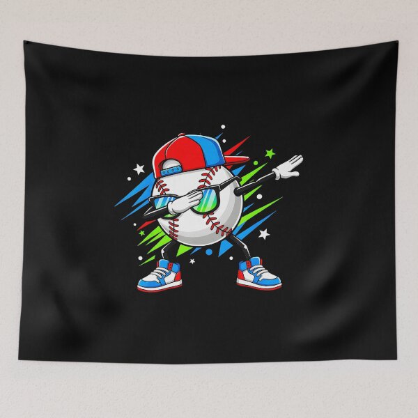 Item preview, Dabbing Baseball Cartoon Sports Graphic designed and sold by miaa-artistshop.