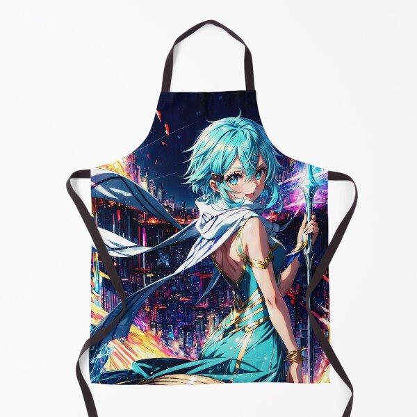 Item preview, Sinon Sword Art Online Neon City Cape Glow designed and sold by PMartistStudio.