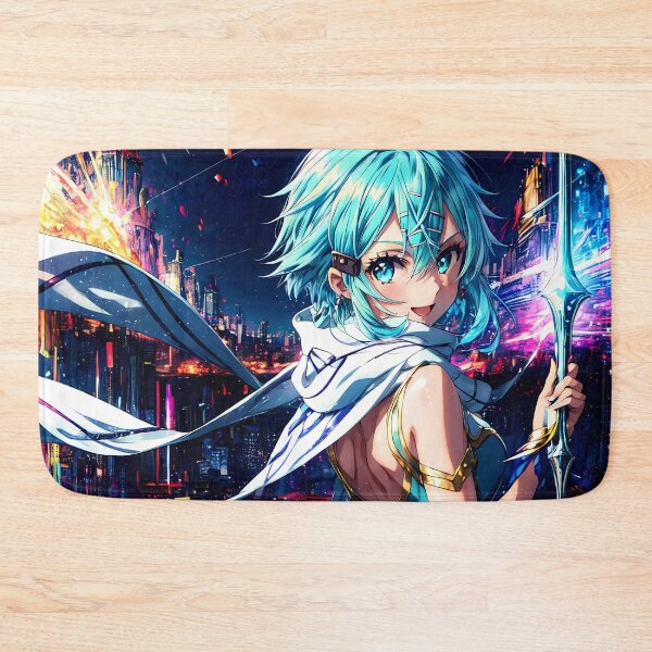 Item preview, Sinon Sword Art Online Neon City Cape Glow designed and sold by PMartistStudio.