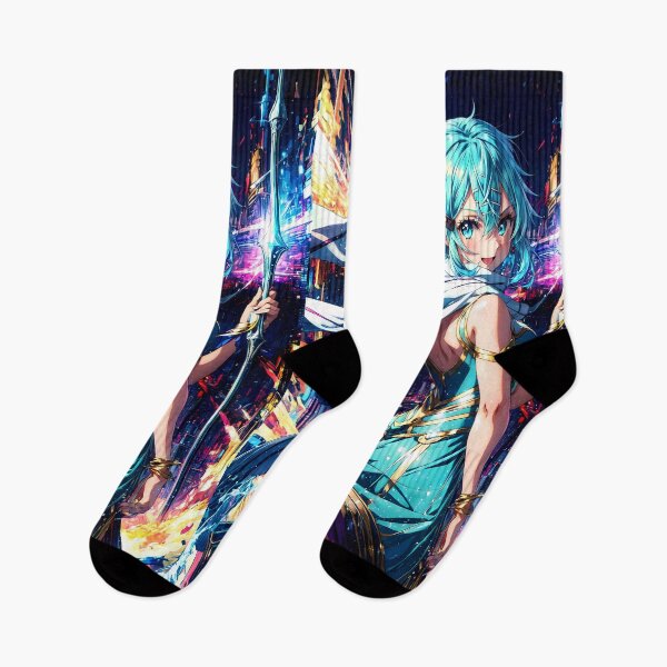 Item preview, Sinon Sword Art Online Neon City Cape Glow designed and sold by PMartistStudio.