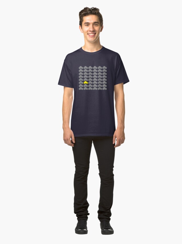 Alternate view of You're Always Playing Yellow Car... Classic T-Shirt