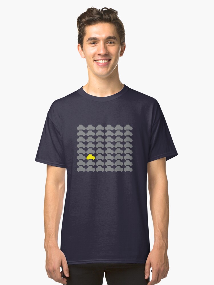 Alternate view of You're Always Playing Yellow Car... Classic T-Shirt