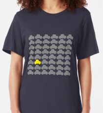 You're Always Playing Yellow Car... Slim Fit T-Shirt