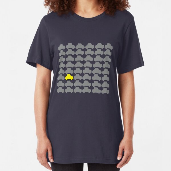 You're Always Playing Yellow Car... Slim Fit T-Shirt
