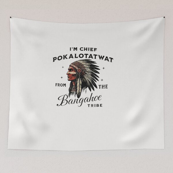 Item preview, I'M Chief Pokalotatwat From The Tribe Indigenous Native designed and sold by ShirleyOsterho.