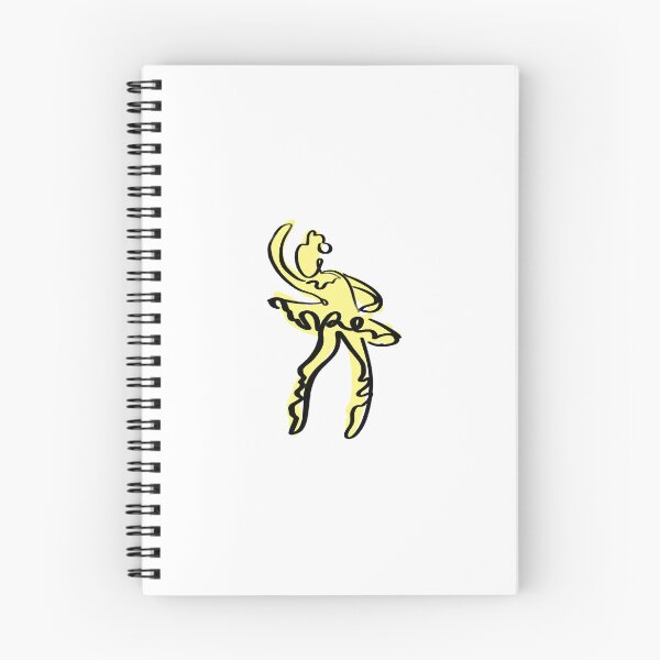 Item preview, Yellow abstract ballerina   designed and sold by Duvey-sell.