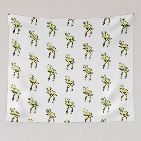 Item preview, Yellow abstract ballerina   designed and sold by Duvey-sell.