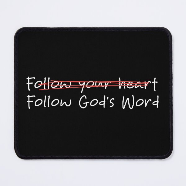 Item preview, Follow God’s Word vs Follow Your Heart designed and sold by Verse & Vibes.