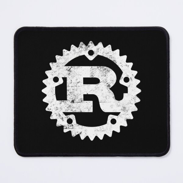 Item preview, Rust Programming Logo Print Distressed  designed and sold by MariePeterson1.