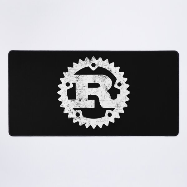 Item preview, Rust Programming Logo Print Distressed  designed and sold by MariePeterson1.