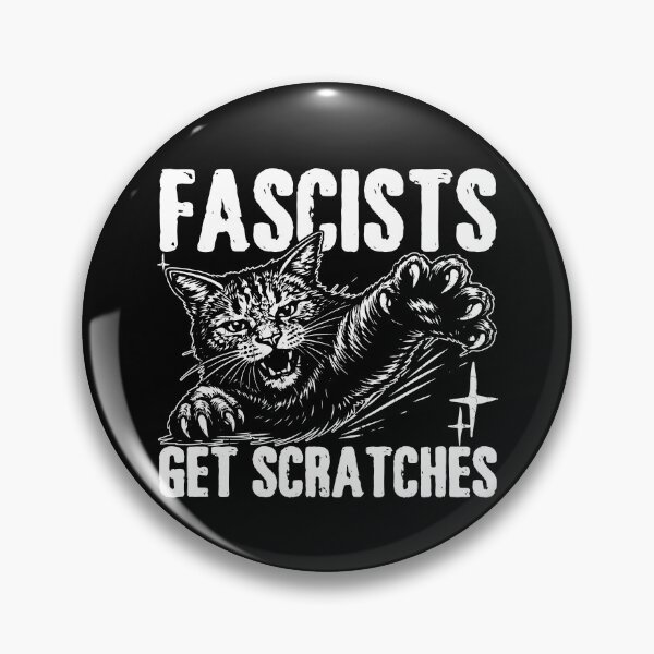 Item preview, Fascists Get Scratches designed and sold by The-Mut3d-Ghost.