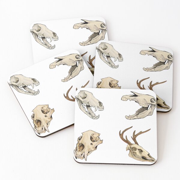 Item preview, skulls pattern!  designed and sold by chaoticcaprisun.