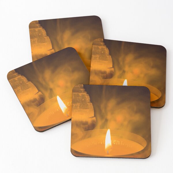 Item preview, Candle Flame in Warm Darkness – Quiet Fire Photography designed and sold by aadventures.