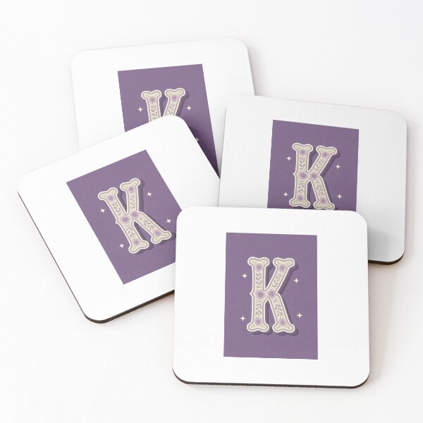 Item preview, Floral letter K designed and sold by LauraMK.