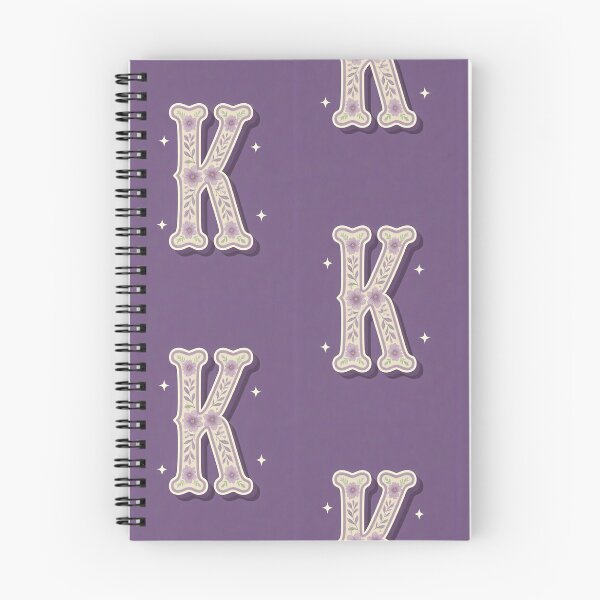 Item preview, Floral letter K designed and sold by LauraMK.